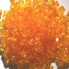 200 6mm Acrylic Faceted Bicone Orange